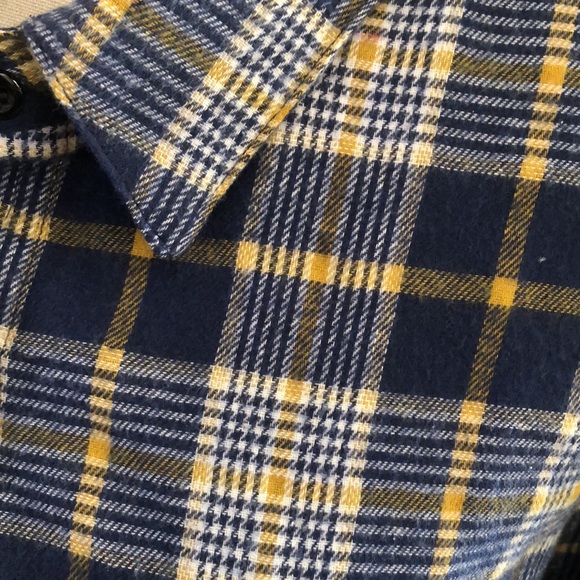 Soft Feminine Flannel Shirt - Picture 2 of 8